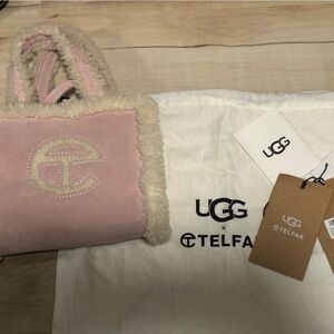 Telfar x UGG Pink Sherpa Mini Purse